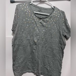 J Crew gray tshirt